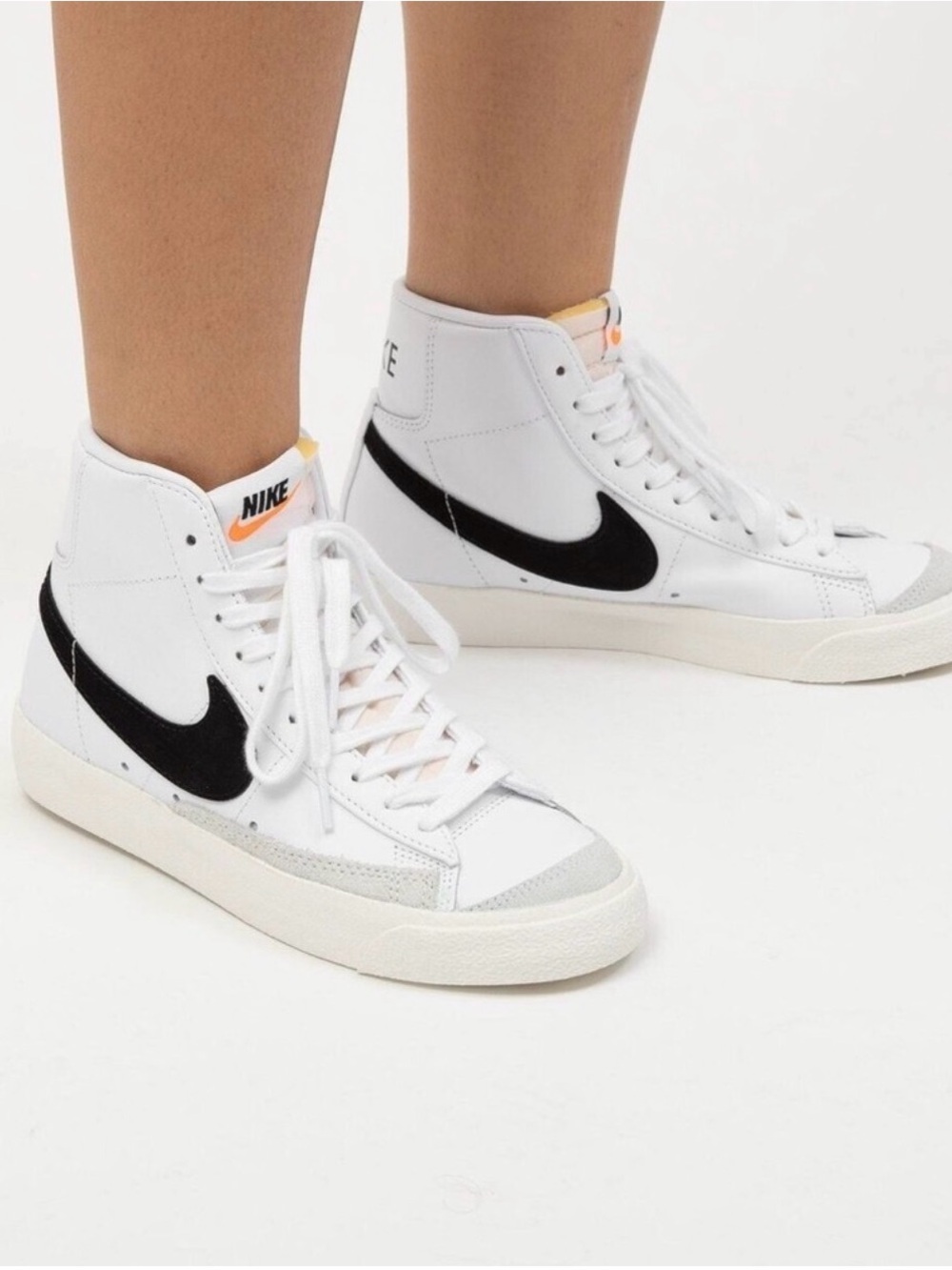 Nike Blazer Mid'77 Vintage white black Sneakers - Picture 13 of 14